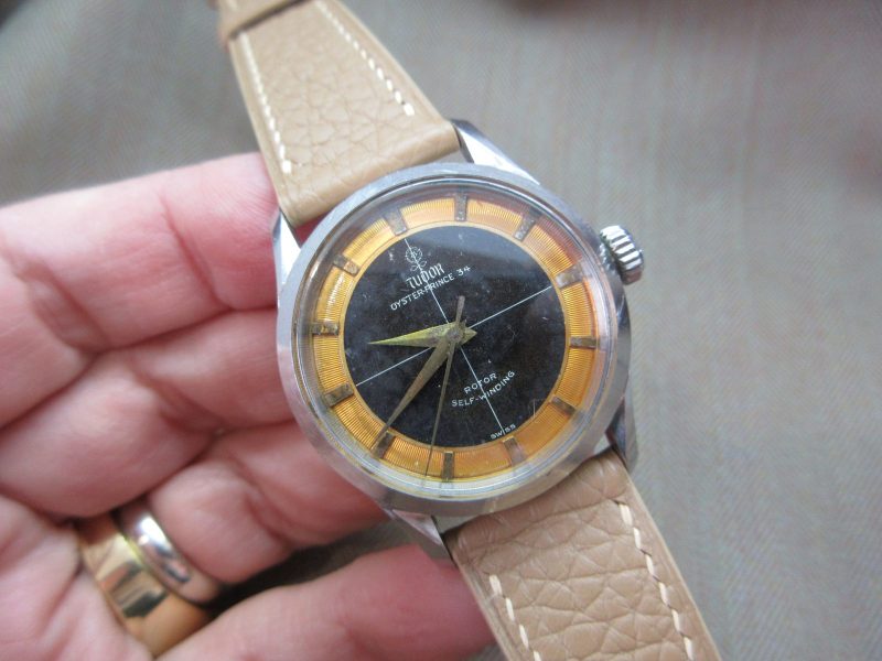 Tudor vintage Steel Oyster Prince “Tuxedo Tropical”