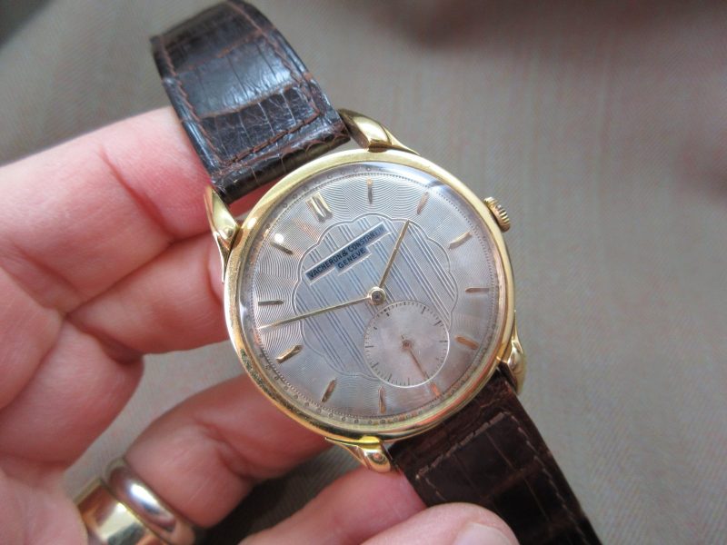 Vacheron Constantin Vintage 18k Guilloché Dial 50's