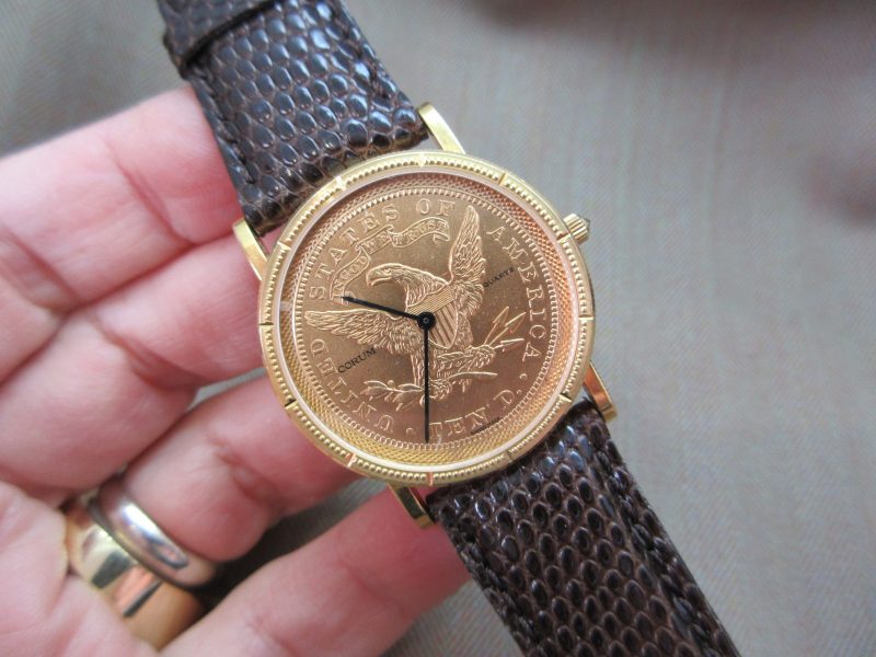 Corum Vintage $10 Gold Coin 18k