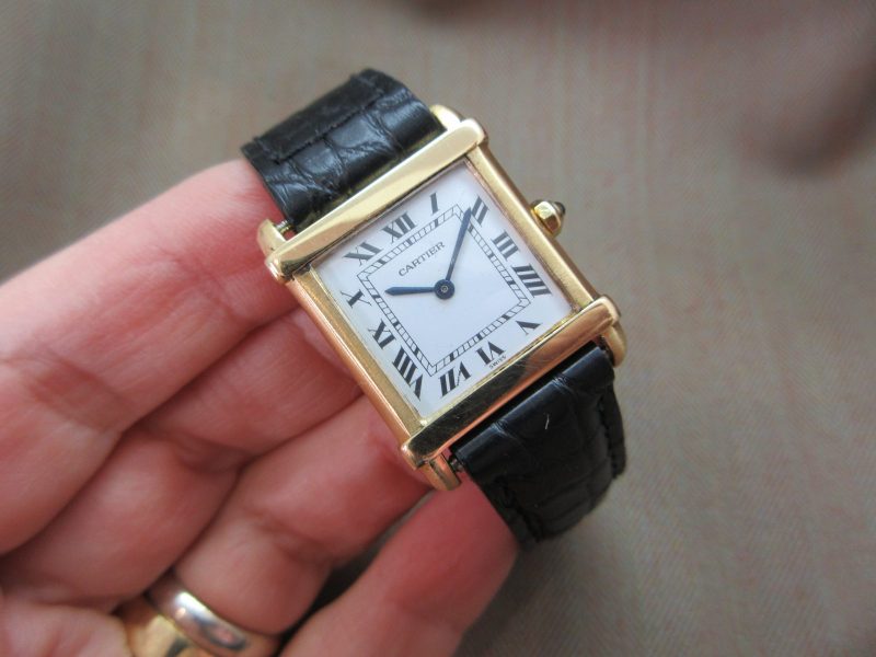 Cartier Vintage Tank Chinoise 90s 18k Quartz