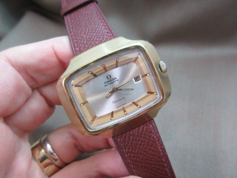Omega Vintage Jumbo Driver Plaqued 70's