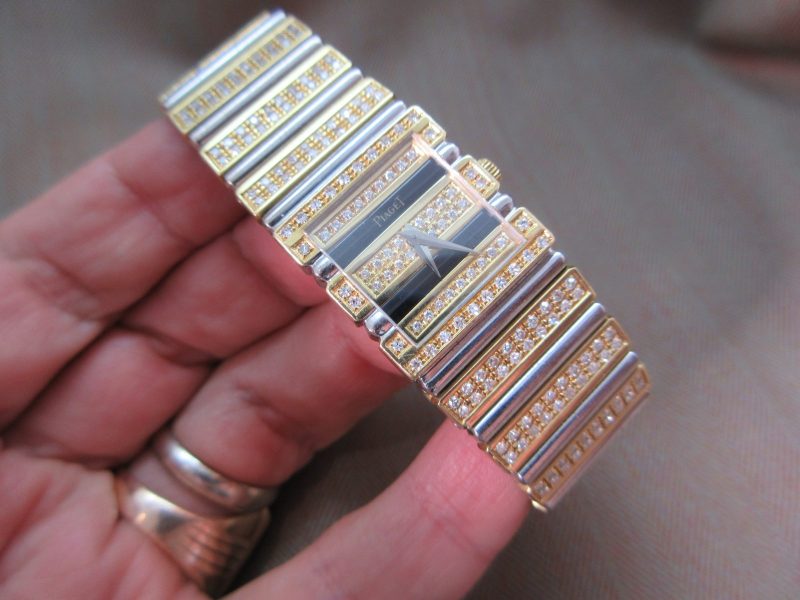Piaget Vintage Polo 8131 18k Factory Diamond Set