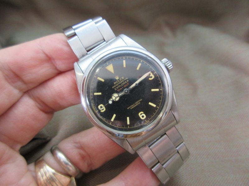 Rolex Vintage Explorer 6610 Red Depth