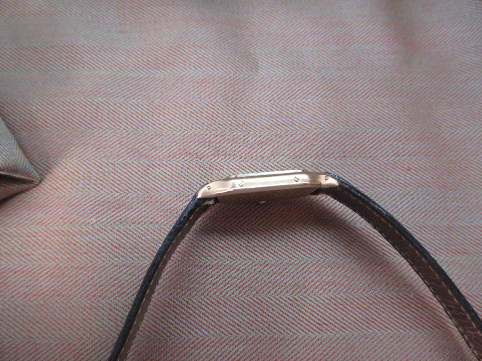 Cartier Santos Dumont Vintage Junior Size 18k 80's 9606 - Image 8