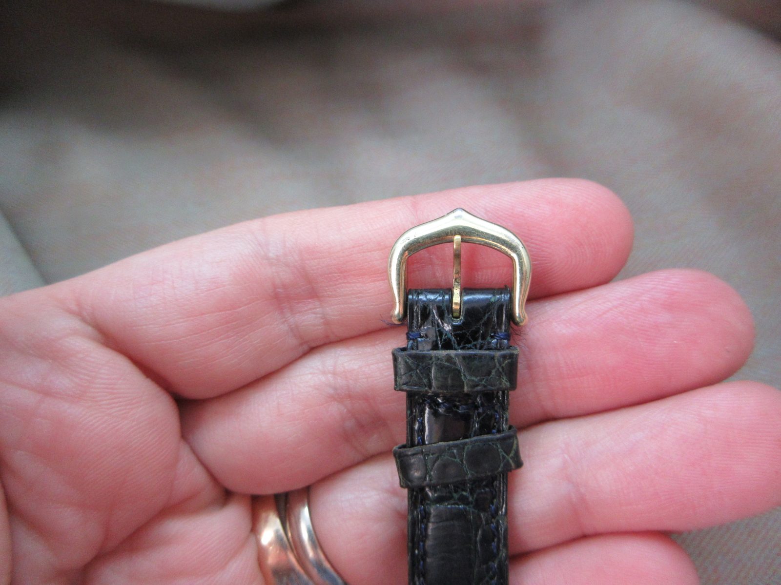 Cartier Santos Dumont Vintage Junior Size 18k 80's 9606 - Image 10