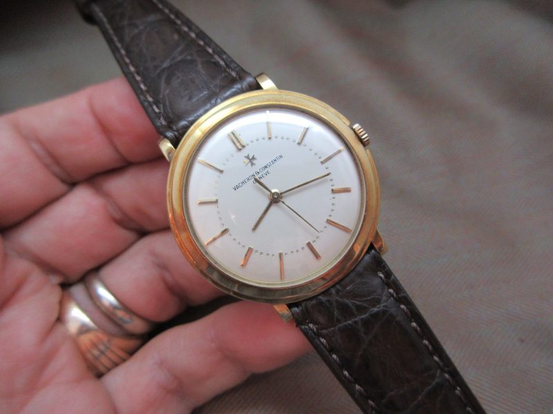 Vacheron Constantin Vintage 18k Disco Volante 4986