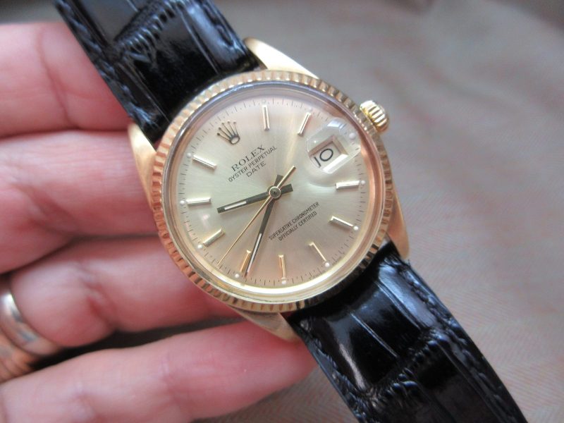 Rolex vintage 15038 Date 9 mil Serial