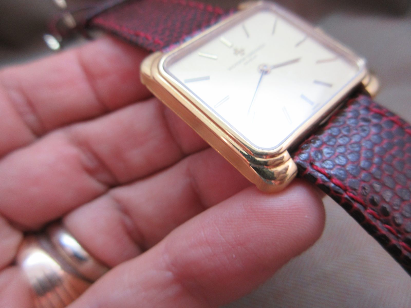 Vacheron Constantin Vintage 18k Large Stepped Cushion Case 34008 - Image 4