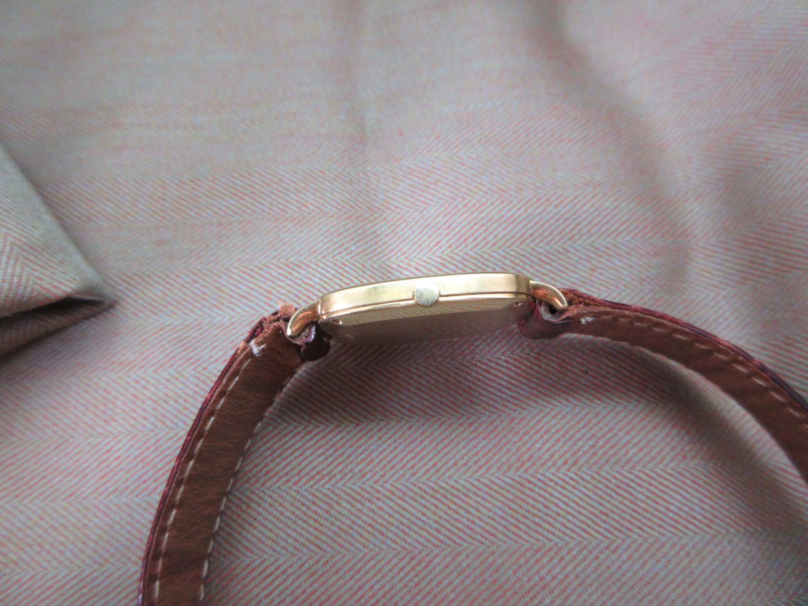 Vintage Vacheron Constantin 18k Yellow Gold TV Case 2098 - Image 7