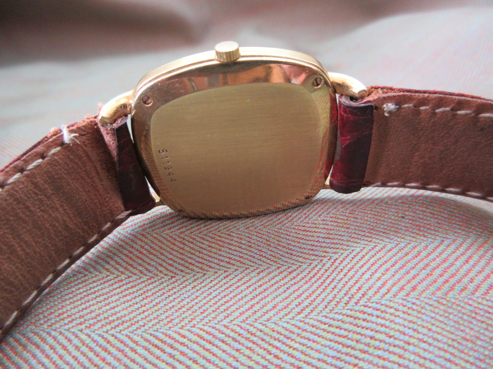 Vintage Vacheron Constantin 18k Yellow Gold TV Case 2098 - Image 8