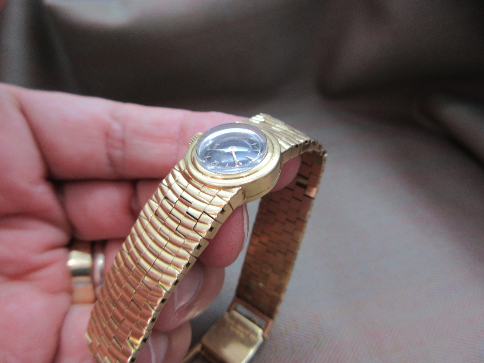 Patek Philippe Vintage 18k “Water-Drop” Bracelet Watch 60's - Image 5