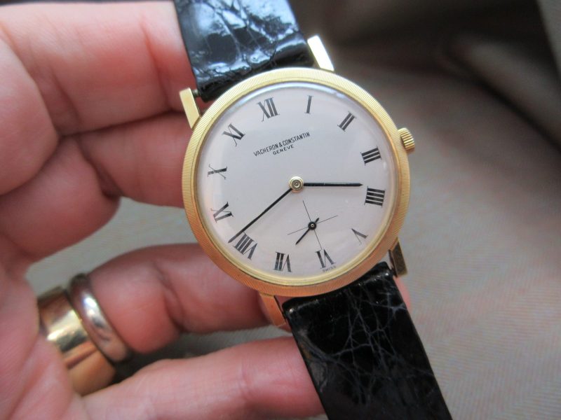 Vacheron Constantin Vintage 1960s 18k Ultra-Thin 6405 with Original Papers