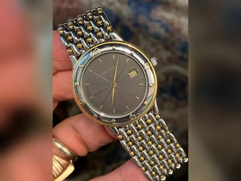 Audemars Piguet Vintage Meridian Jumvo Size Steel & 18k Gold