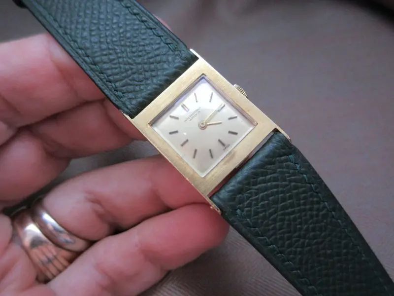 IWC x Tiffany & Co.  Vintage 18k French-Made Tank Watch