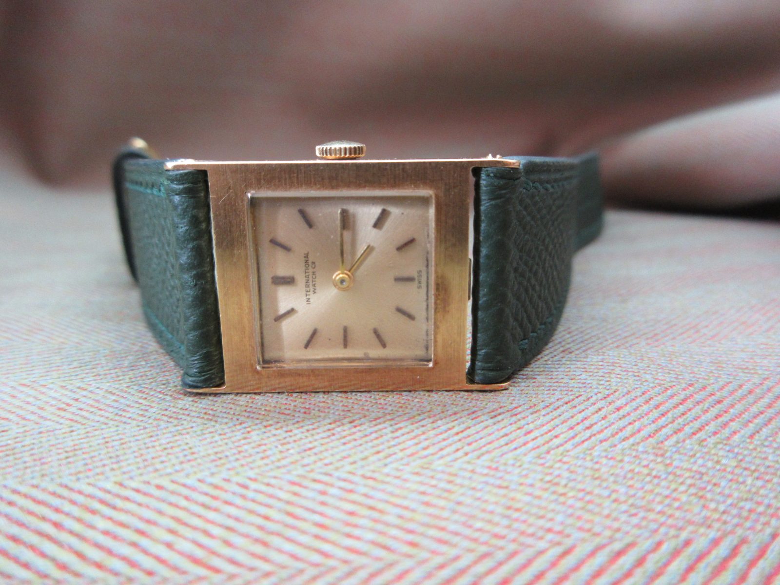 IWC x Tiffany & Co. Vintage 18k French-Made Tank Watch - Image 6