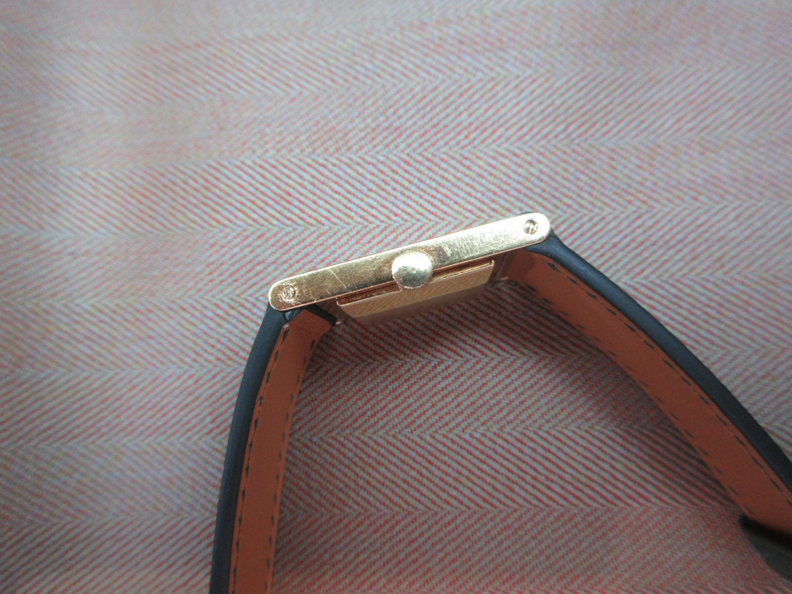 IWC x Tiffany & Co. Vintage 18k French-Made Tank Watch - Image 7