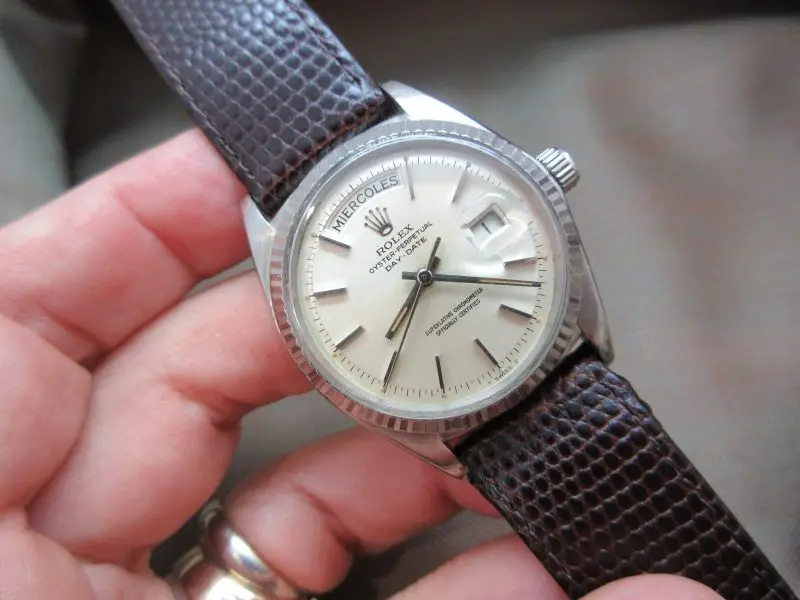 Rolex Vintage 1803 18k White Gold