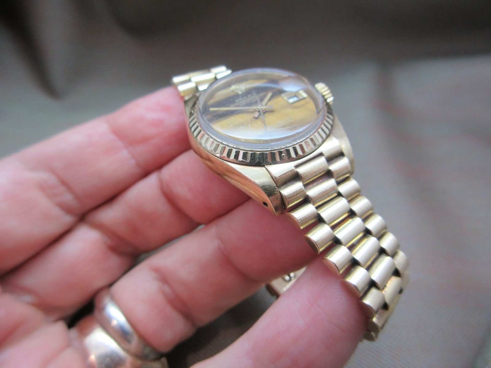 Rolex Vintage Lady President Ref. 6917 Original Tiger’s Eye Dial & Papers — 5M Serial - Image 3