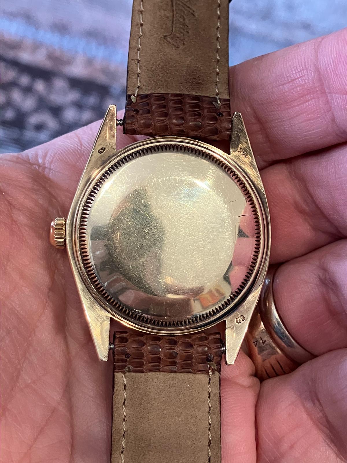 Rolex vintage Date 1500 14k gold - Image 7