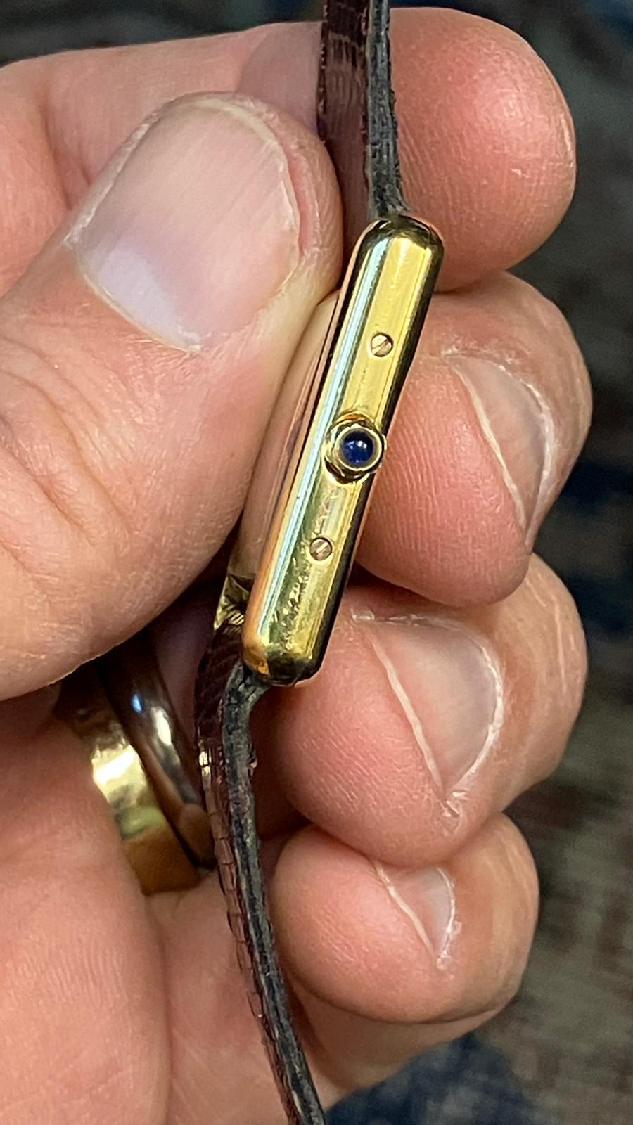 Cartier Vintage Tank Must Gold Plated Art Deco Dial - Image 4