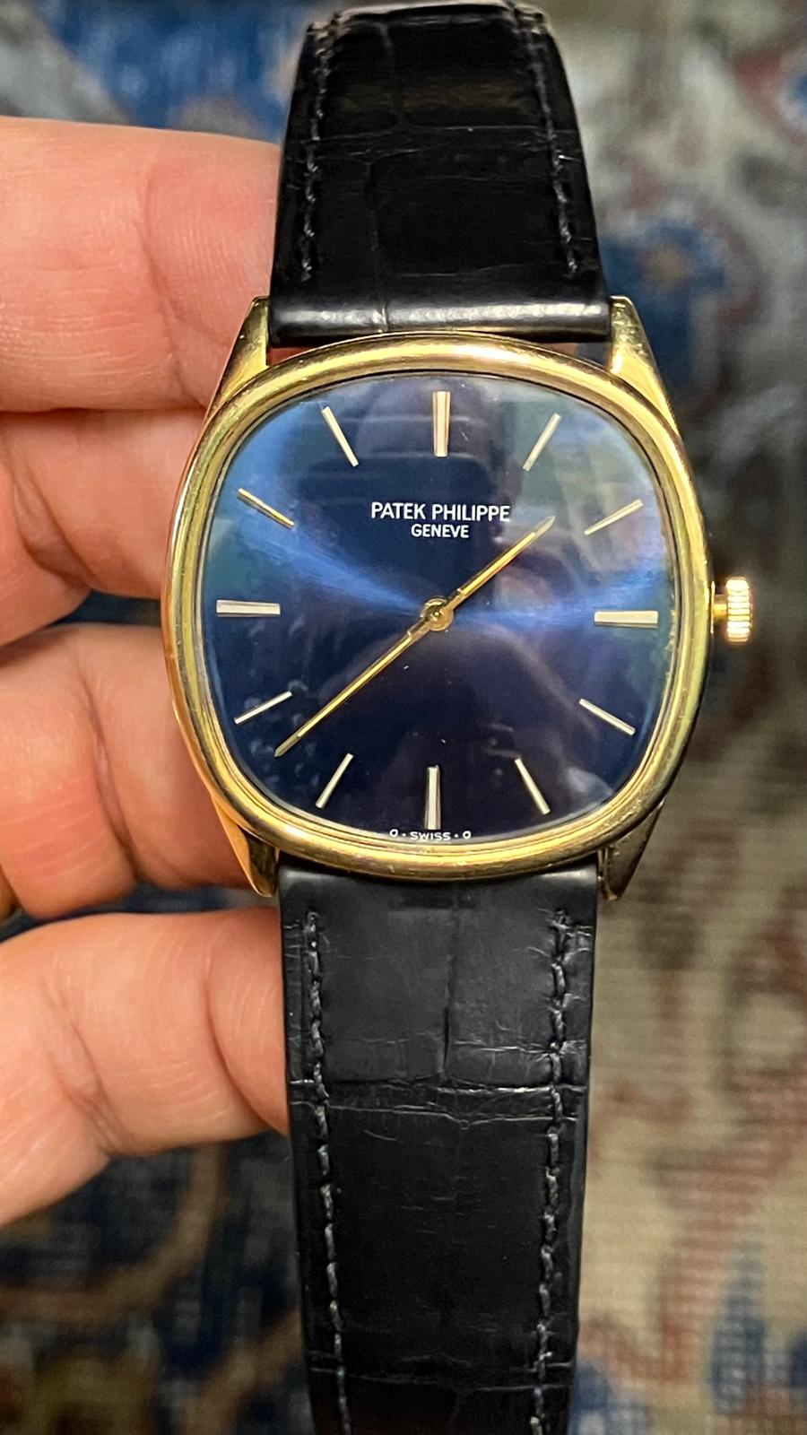Patek Philippe vintage Golden Ellipse Jumbo 18k 3544 - Image 3