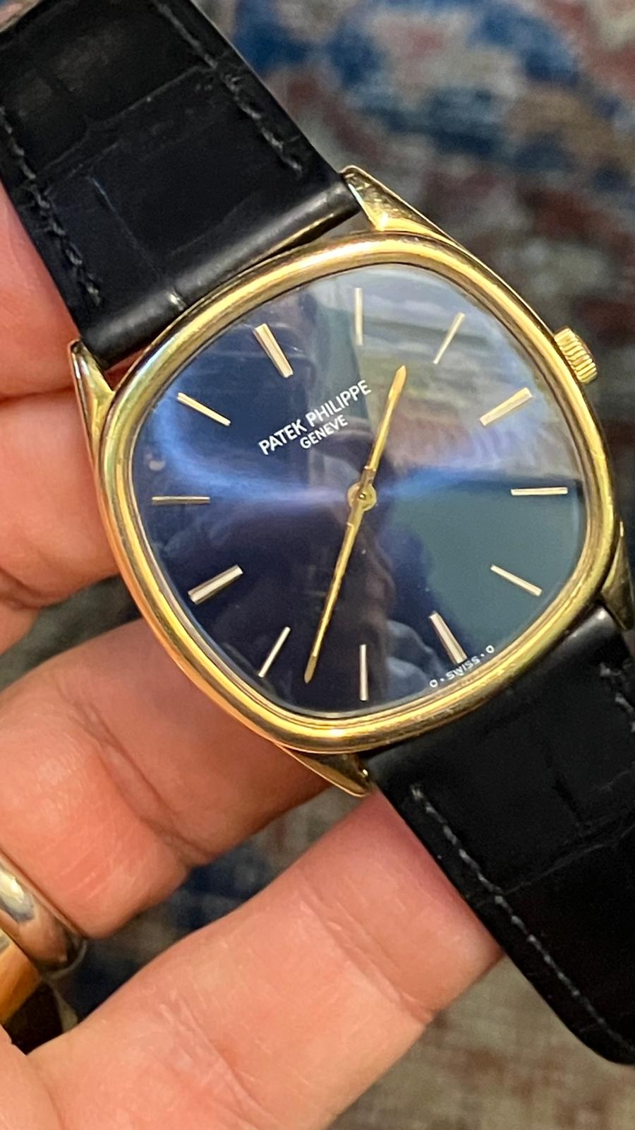 Patek Philippe vintage Golden Ellipse Jumbo 18k 3544 - Image 2