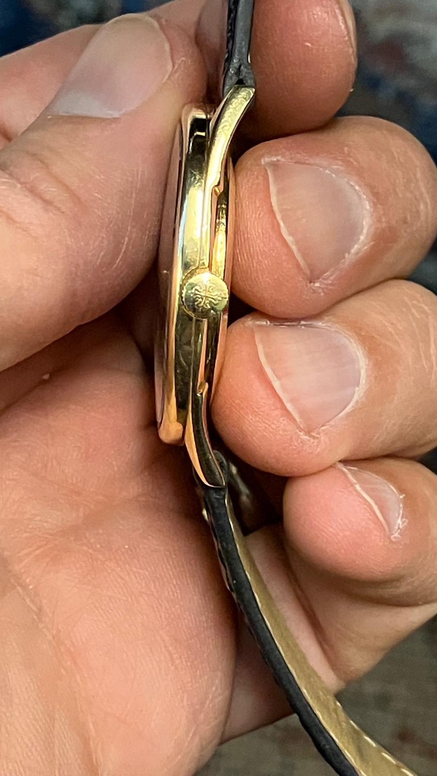 Patek Philippe vintage Golden Ellipse Jumbo 18k 3544 - Image 6