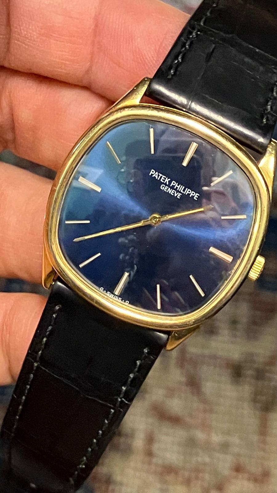 Patek Philippe vintage Golden Ellipse Jumbo 18k 3544 - Image 5