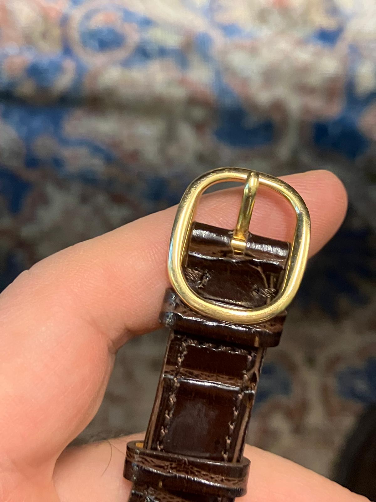 Patek Philippe Vintage Golden Ellipse Jumbo 3644 Brown Dial - Image 6
