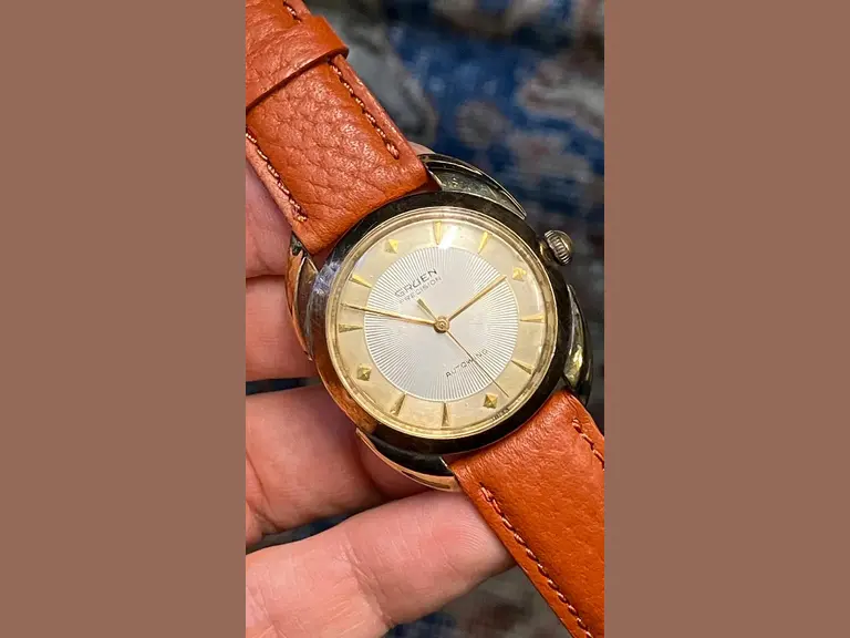 Gruen Vintage Gold Plated Fancy Case Watch
