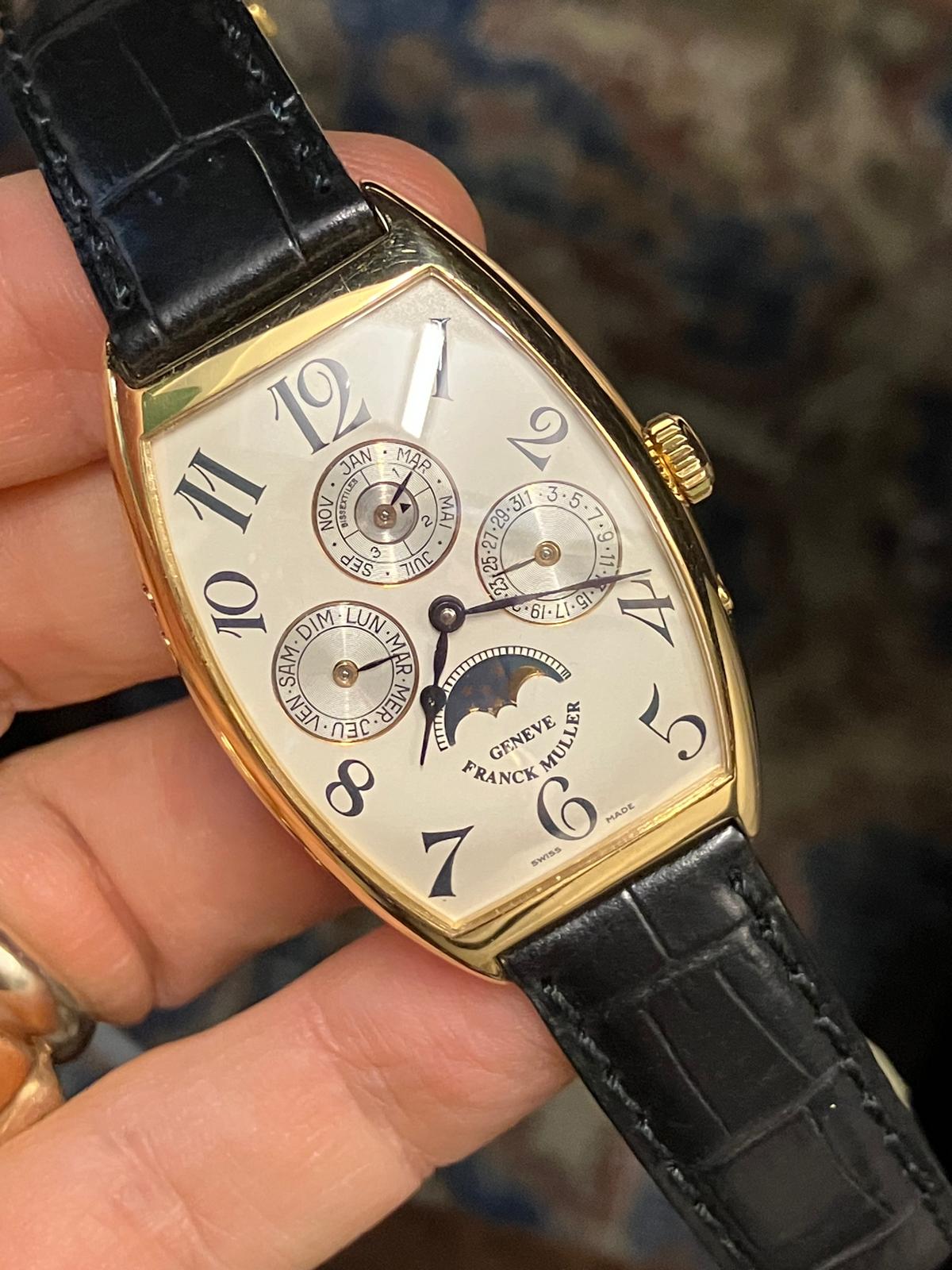 Franck Muller vintage Perpetual Calendar 18k reference 2850 # 01 - Image 2