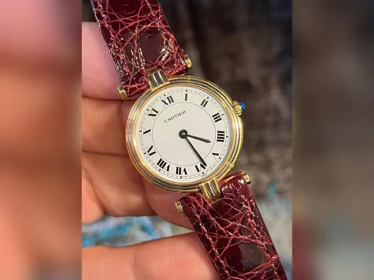 Cartier Vintage Vendome 18k Trinity 81004