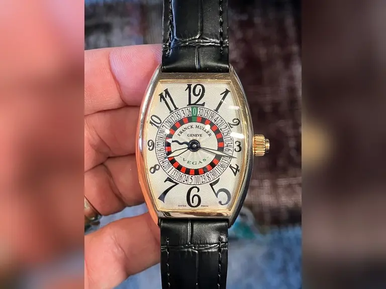 Franck Muller vintage Vegas 18k 5850