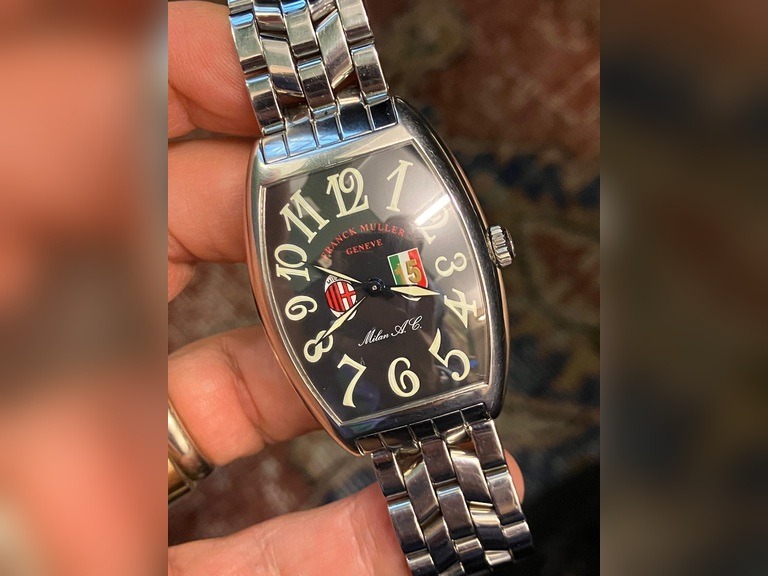 Franck Muller x AC Milan 2005 limited edition