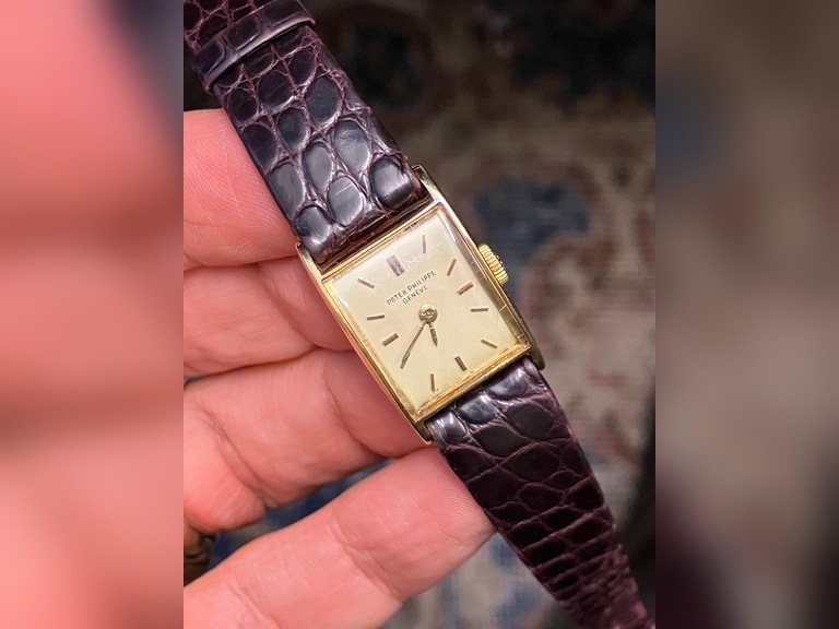 Patek Philippe vintage 18k Gondolo Ladies 50's