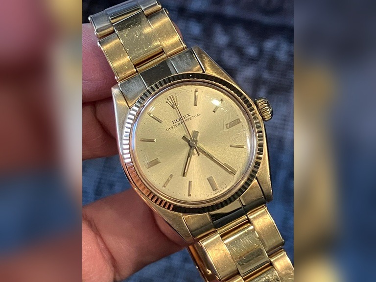 Rolex Vitnage 18k  Oyster Perpetual Mid Size