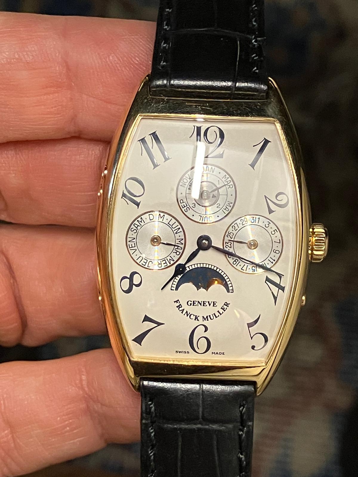 Franck Muller vintage Perpetual Calendar 18k reference 2850 # 01 - Image 3