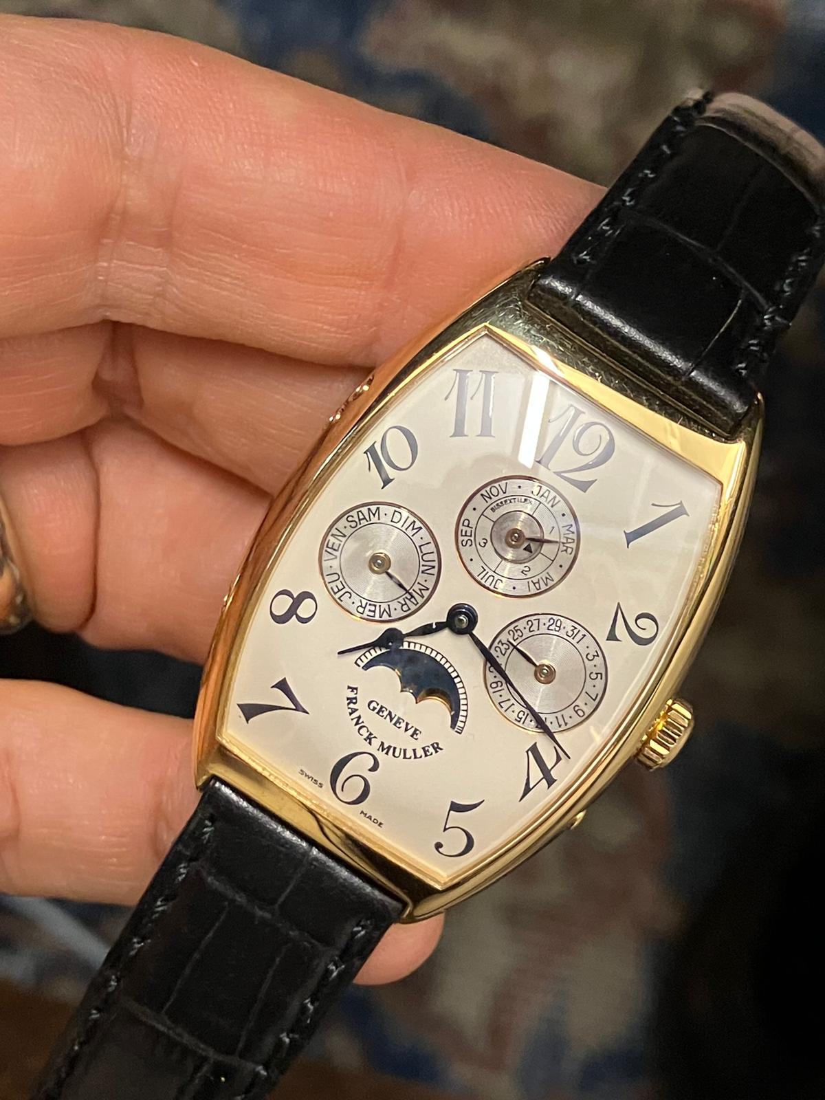 Franck Muller vintage Perpetual Calendar 18k reference 2850 # 01 - Image 4