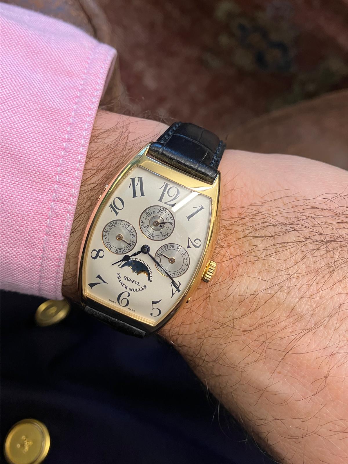Franck Muller vintage Perpetual Calendar 18k reference 2850 # 01 - Image 5