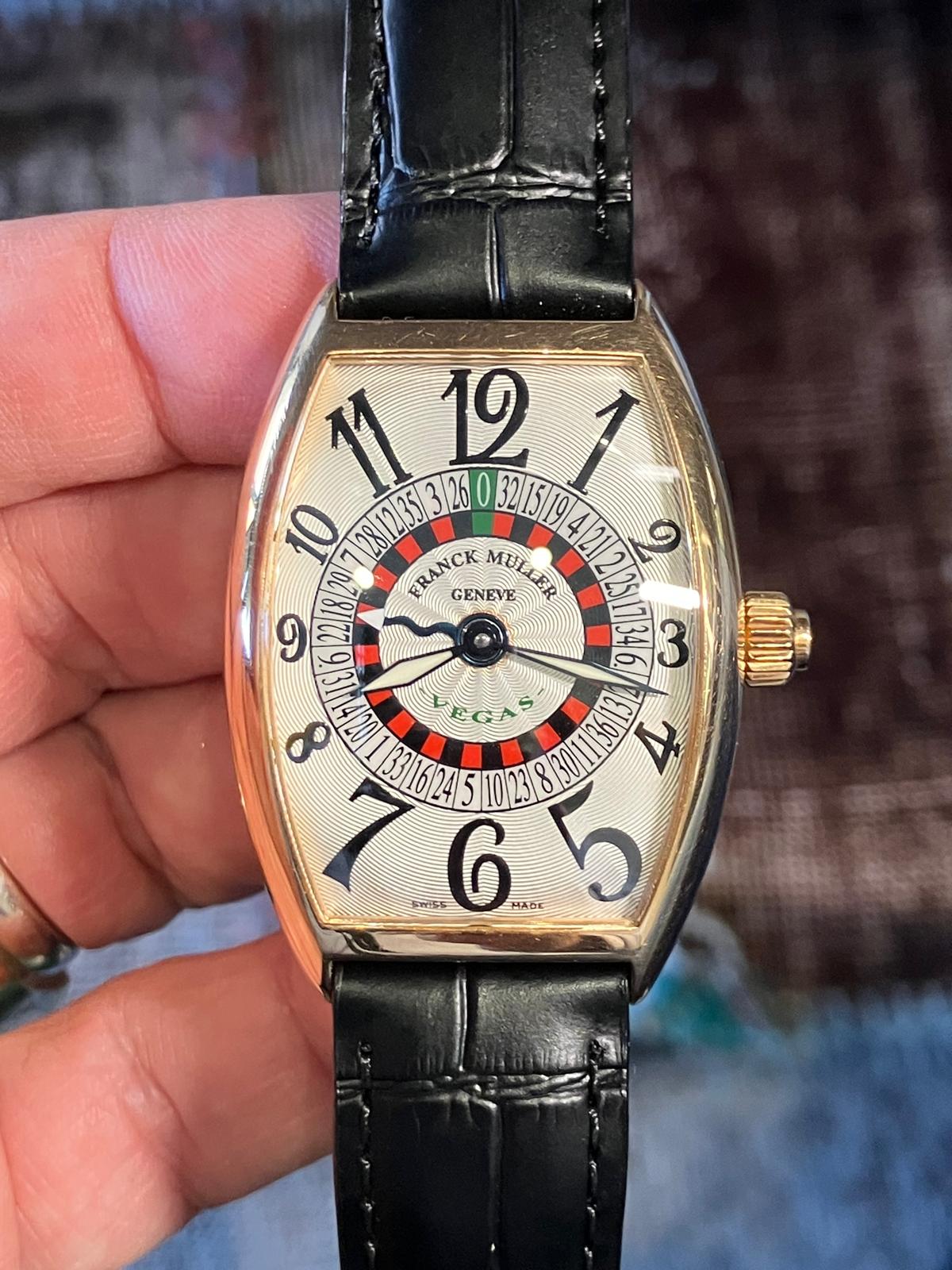 Franck Muller vintage Vegas 18k 5850 - Image 2