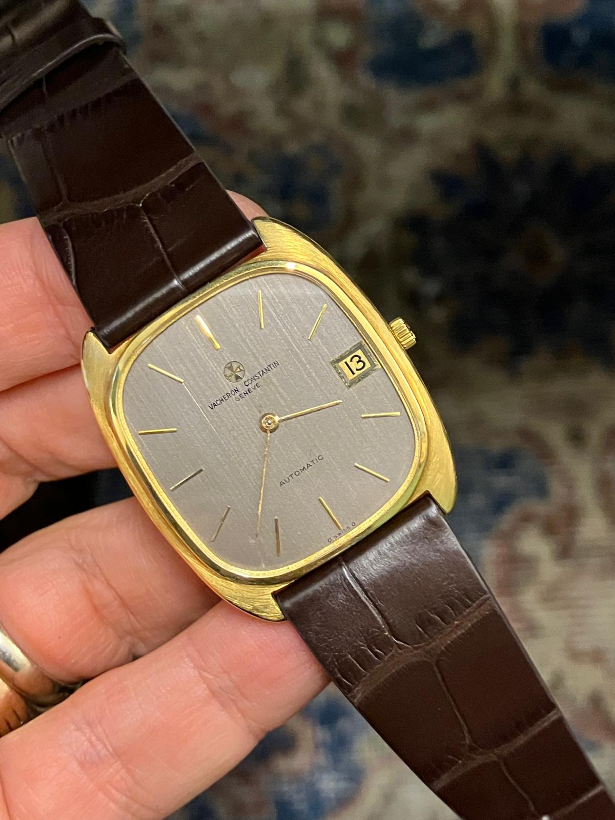 Vacheron Constantin vintage jumbo automatic with original 18k buckle - Image 2